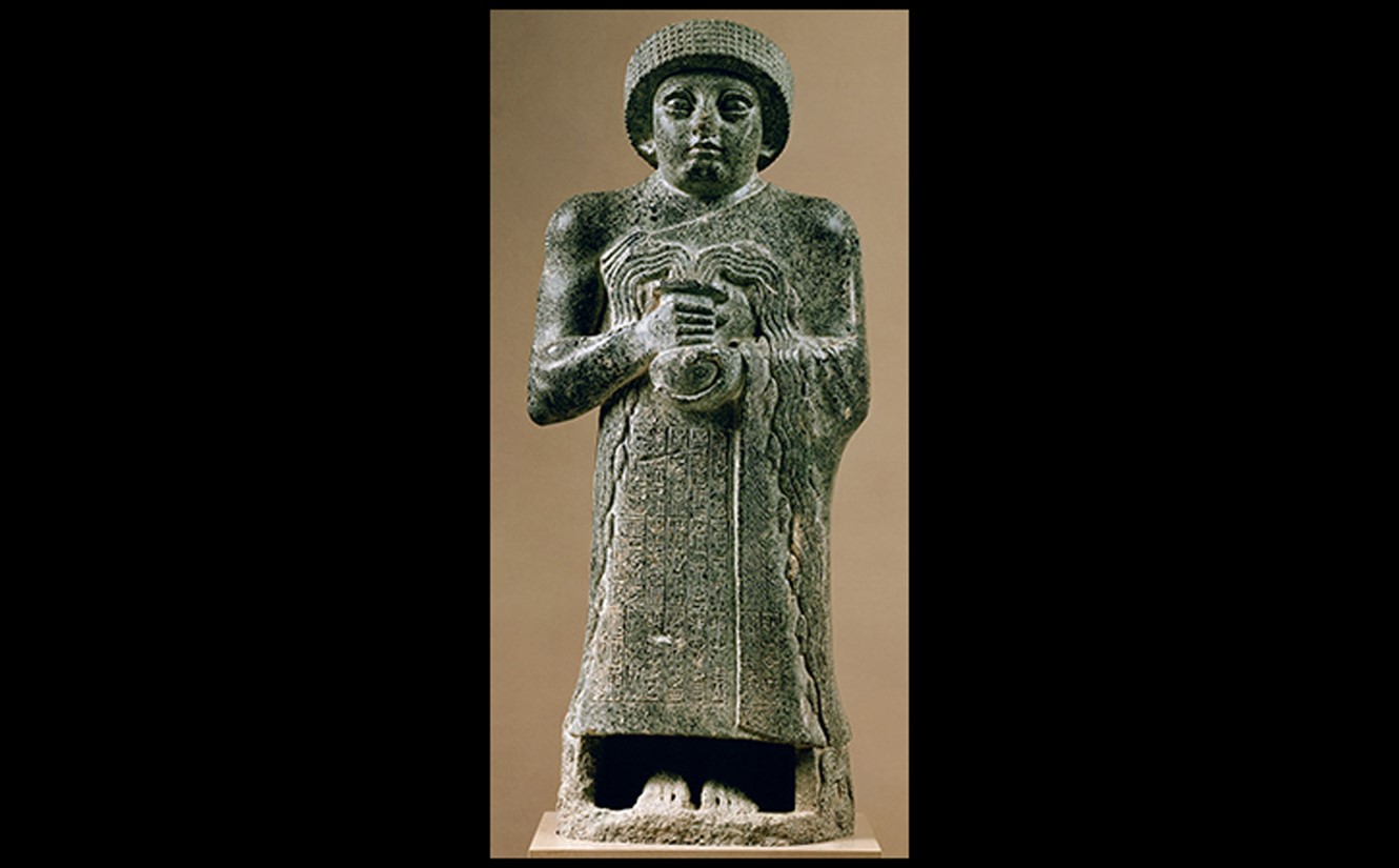 Votive Statue Of Gudea