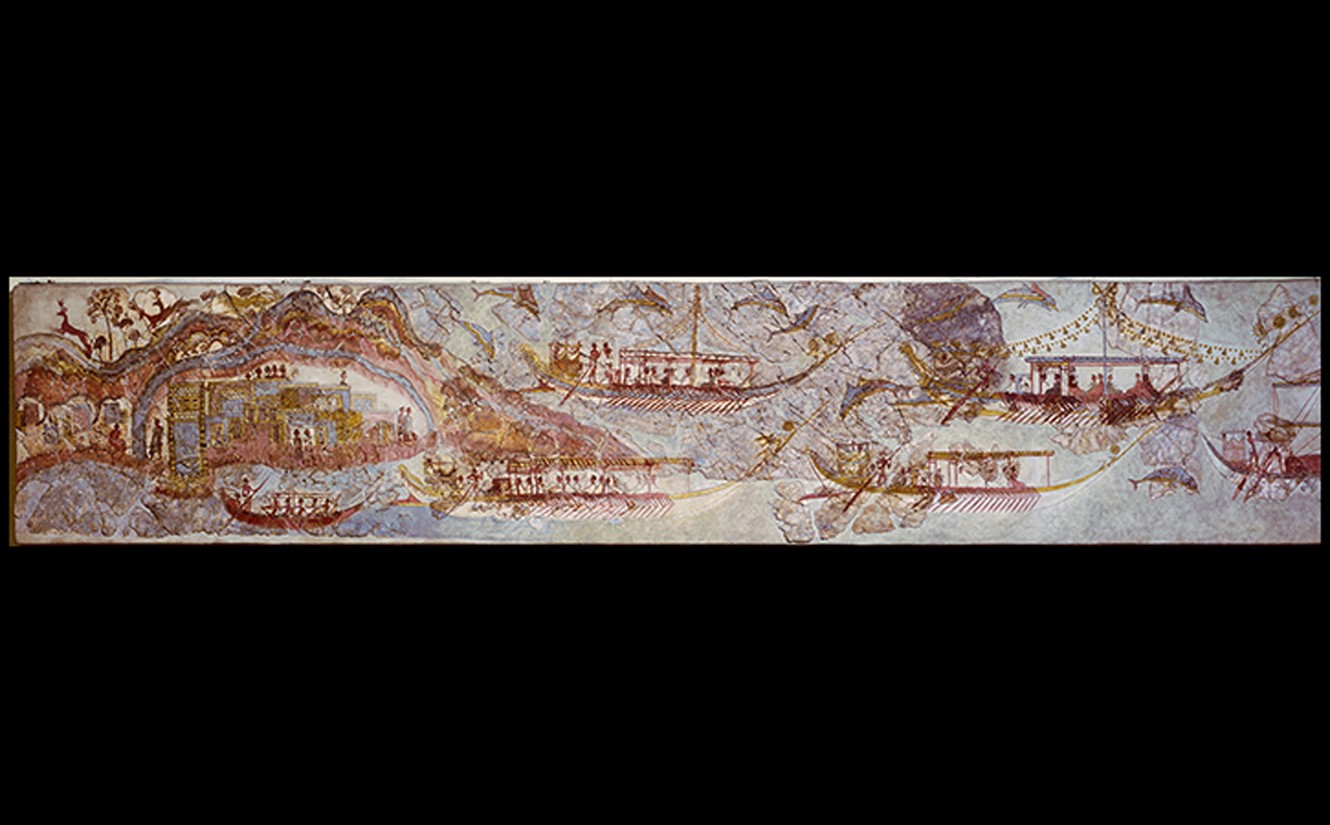 A CLOSER LOOK: The "Flotilla Fresco" From Akrotiri