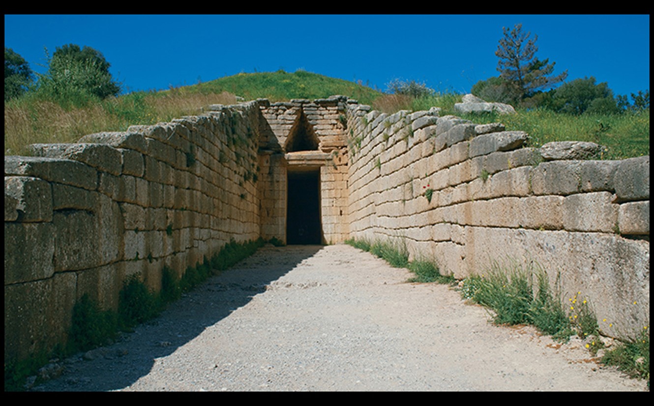 Exterior View of Tholos, The So-called Treasury of Atreus