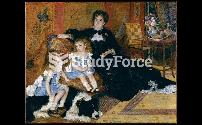 Auguste Renoir: MME. CHARPENTIER AND HER CHILDREN