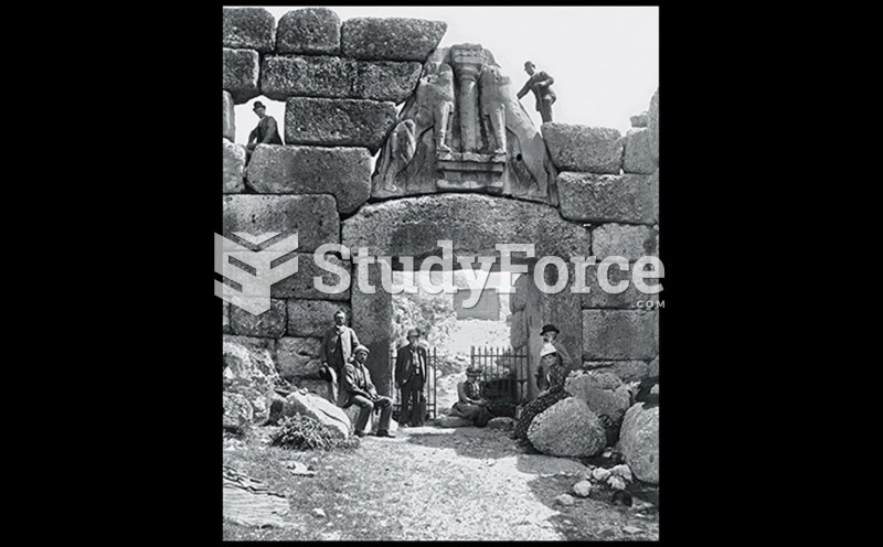 Lion Gate, Mycenae "بوابة الأسد"