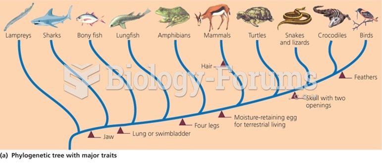Phylogenetic trees (Cladograms)