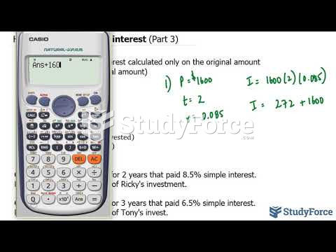  How to calculate simple interest (Part 3)