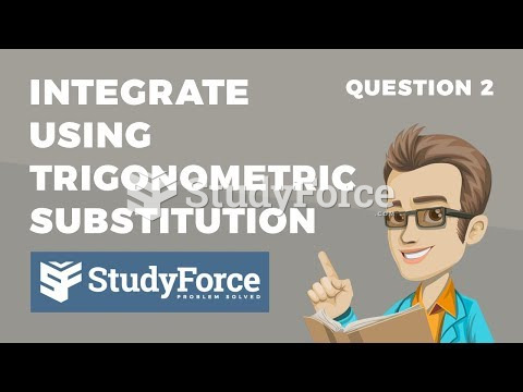  How to integrate using inverse trigonometric substitution (Question 2)