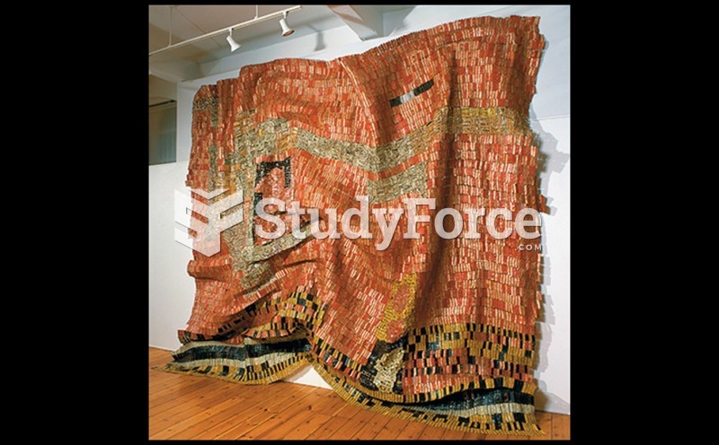 El Anatsui Flag for a New World Power
