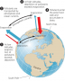 Airborne toxicants can travel widely