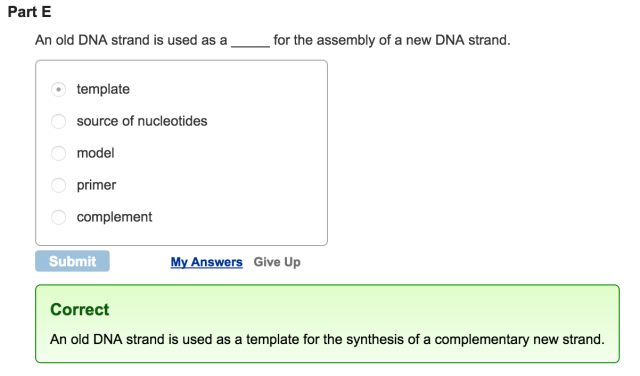 Mastering Biology Question