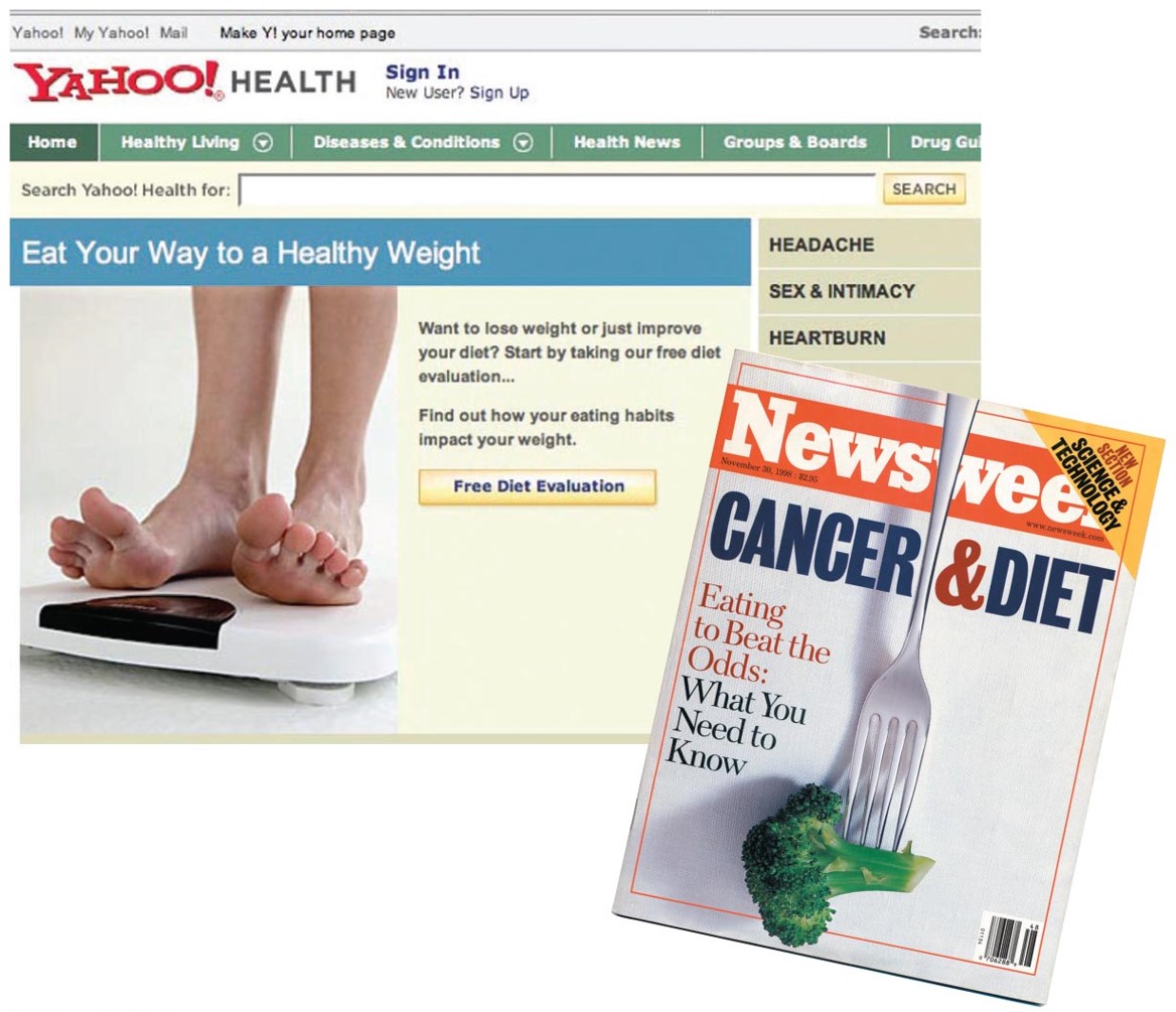 Nutrition-related research findings are often lead stories in newspapers, magazines, and on websites