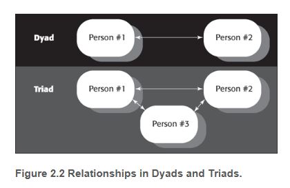 Relationships in Dyads and Triads