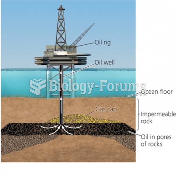 Primary Recovery of Oil