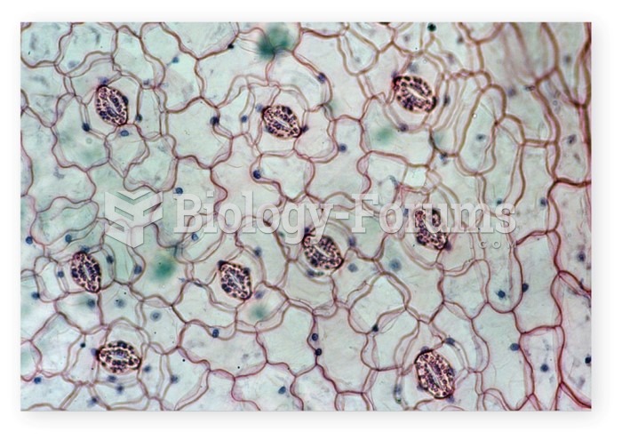 In plant fossils, stomatal density is used to estimate CO2 concentration in the atmosphere