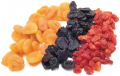 Sticky foods such as dried fruits can adhere to teeth and promote decay