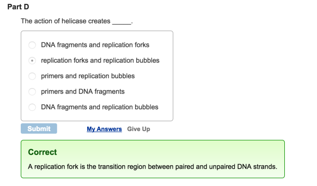 Mastering Biology Question