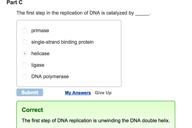 Mastering Biology Question