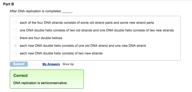 Mastering Biology Question