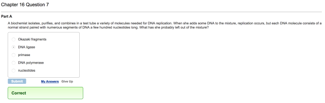 Mastering Biology Question