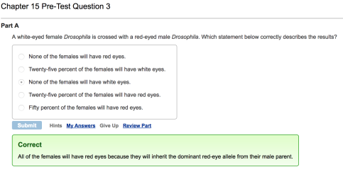 Mastering Biology Question