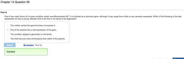 Mastering Biology Question