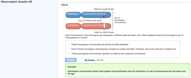 Mastering Biology Question