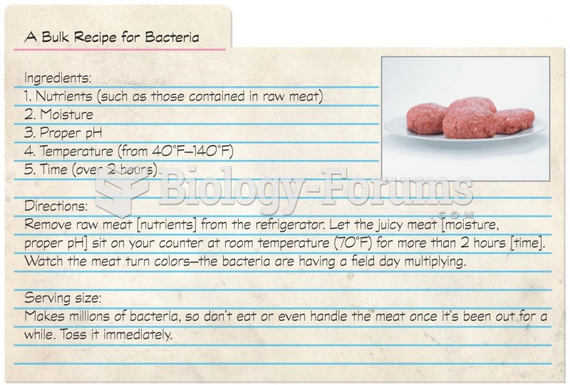 A Bulk Recipe for Bacteria