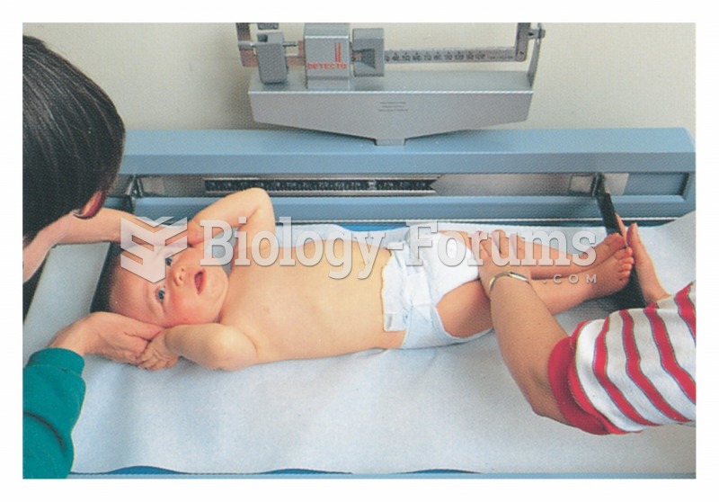 Nurse measuring the recumbent height of a toddler
