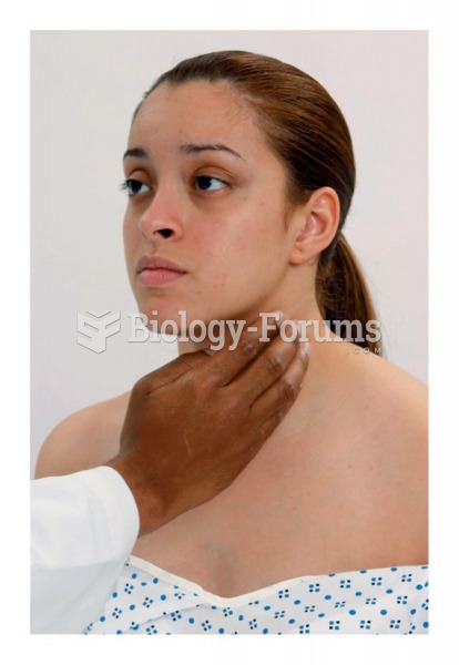 Palpating lymph nodes: Cervical