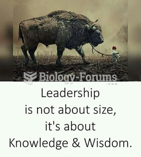 Leadership is not about size, it's about knowledge and wisdom