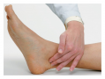 Palpating the posterior tibial pulse