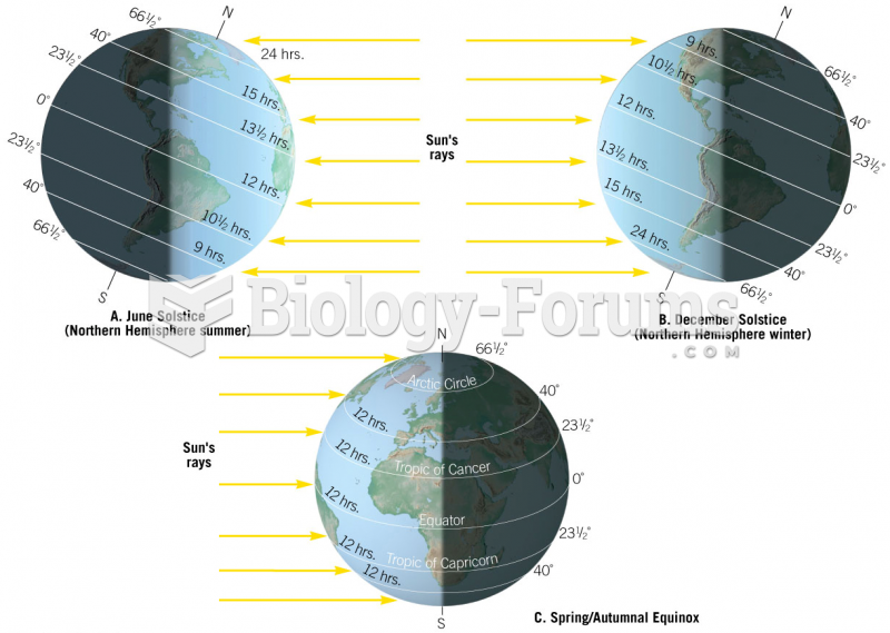 Characteristics of the Solstices and Equinoxes