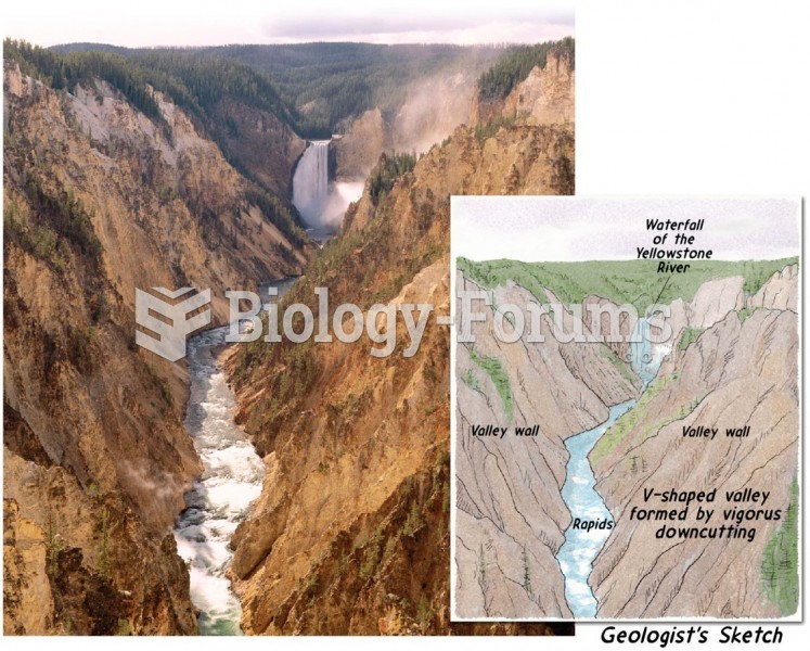 V-shaped Valley of the Yellowstone River