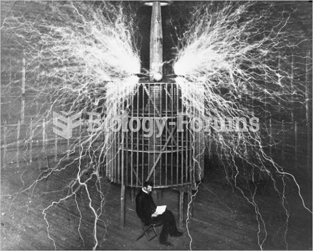 Nikola Tesla  in his laboratory in 1899