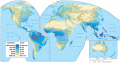 Global Distribution of Precipitation