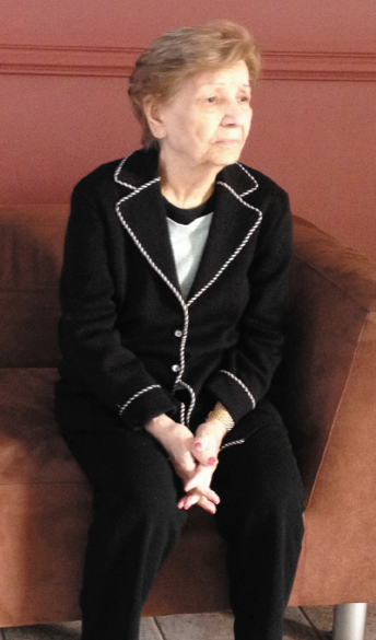 An Elderly Woman with Alzheimer’s Disease
