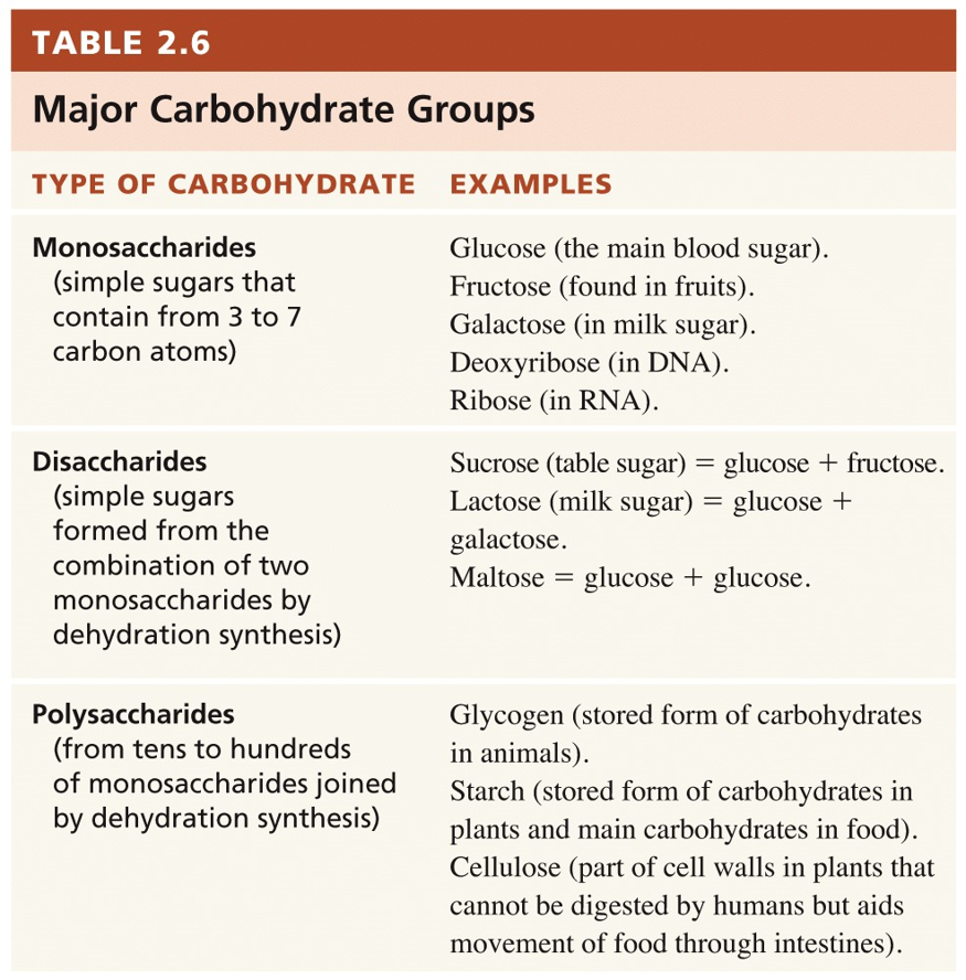 Carbohydrates