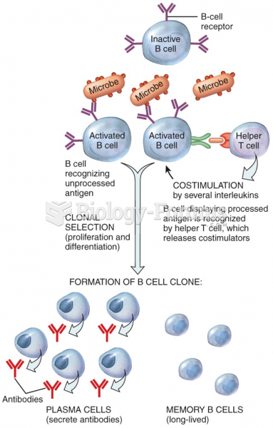 Activation and Clonal Selection of a B Cells