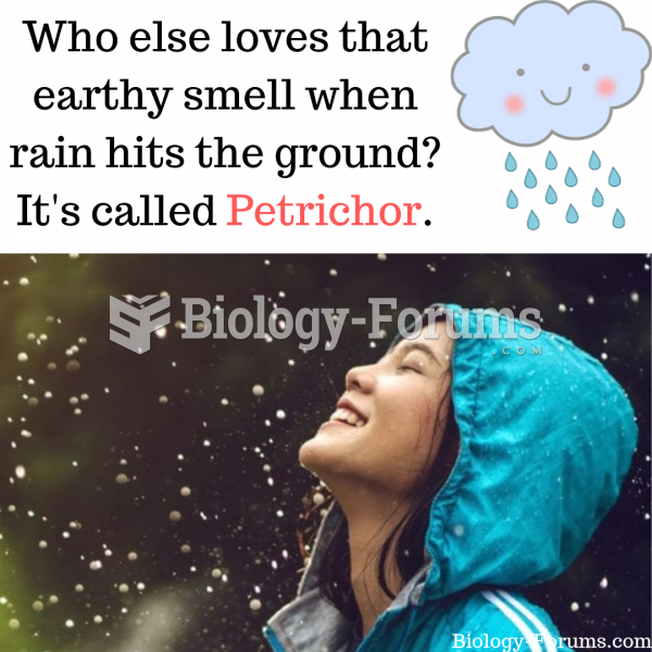 Why you love the smell of rain? Petrichor