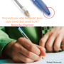 Do you know why ballpoint pens caps have that small hole?