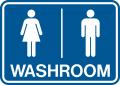 Unisex Washroom Symbol