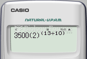 Calculator Output