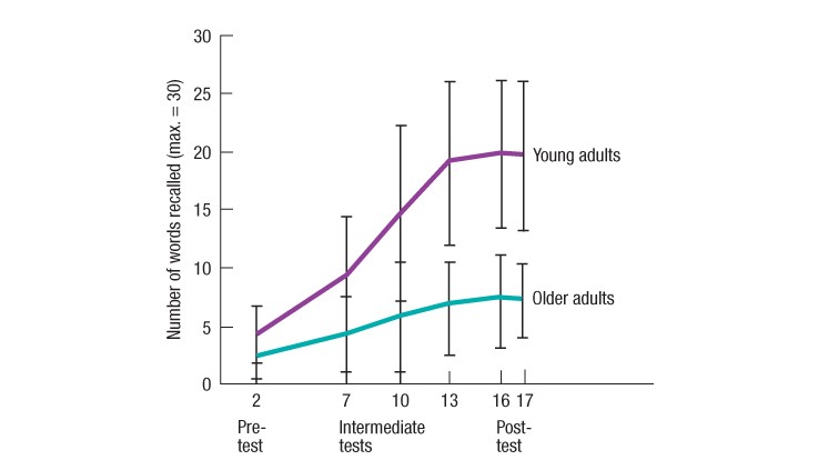 Results from Kliegl's study show that older adults can learn complex information-processing