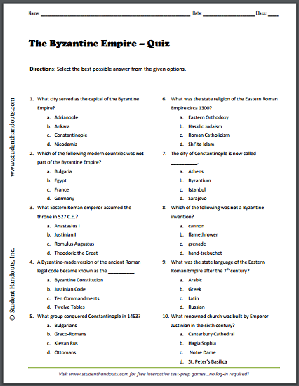 History Questions