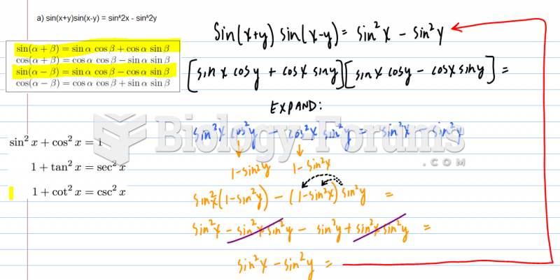 Prove the following Trig Identities