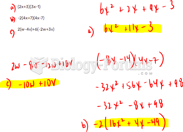 Expand and simplify quadratics