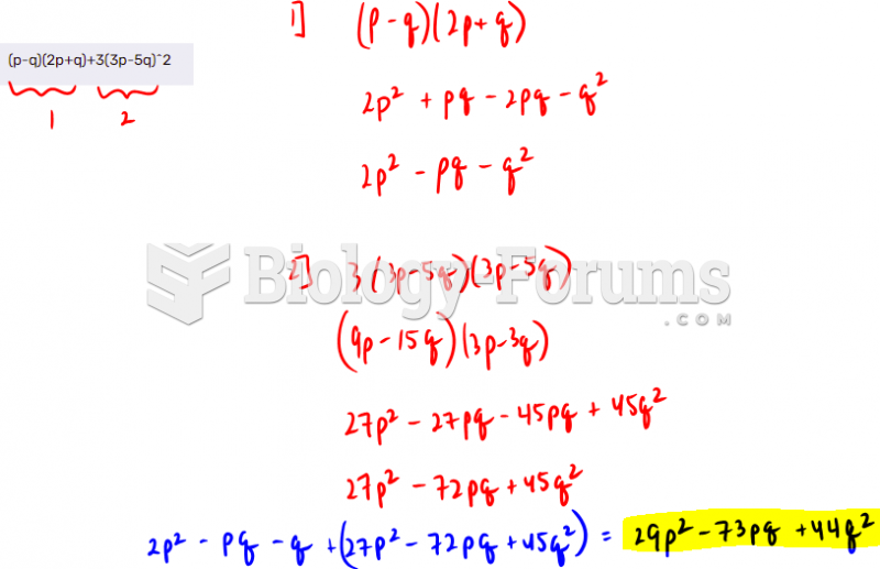Expand and simplify quadratics