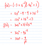 To find the derivative use product rule