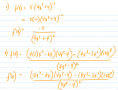Find derivative using quotient rule