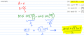 Use a compound angle addition formula to determine an equivalent trig expression for cos(x + ...