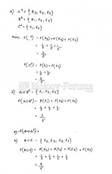 Suppose that we have a sample space with five equally likely experimental outcomes: E1, E2, E3, ...