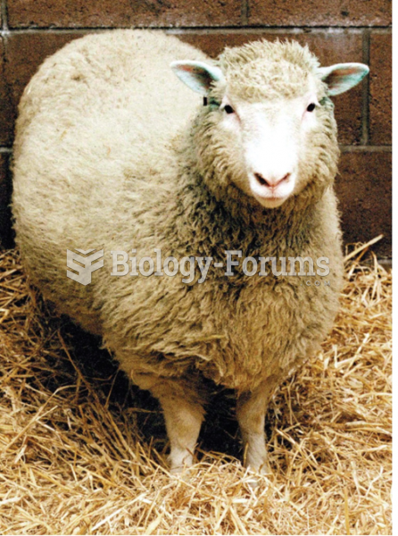 Dolly the sheep was the first mammal cloned by nuclear transfer from a somatic cell
