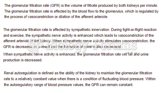 Explain the myogenic autoregulation of the glomerular filtration rate